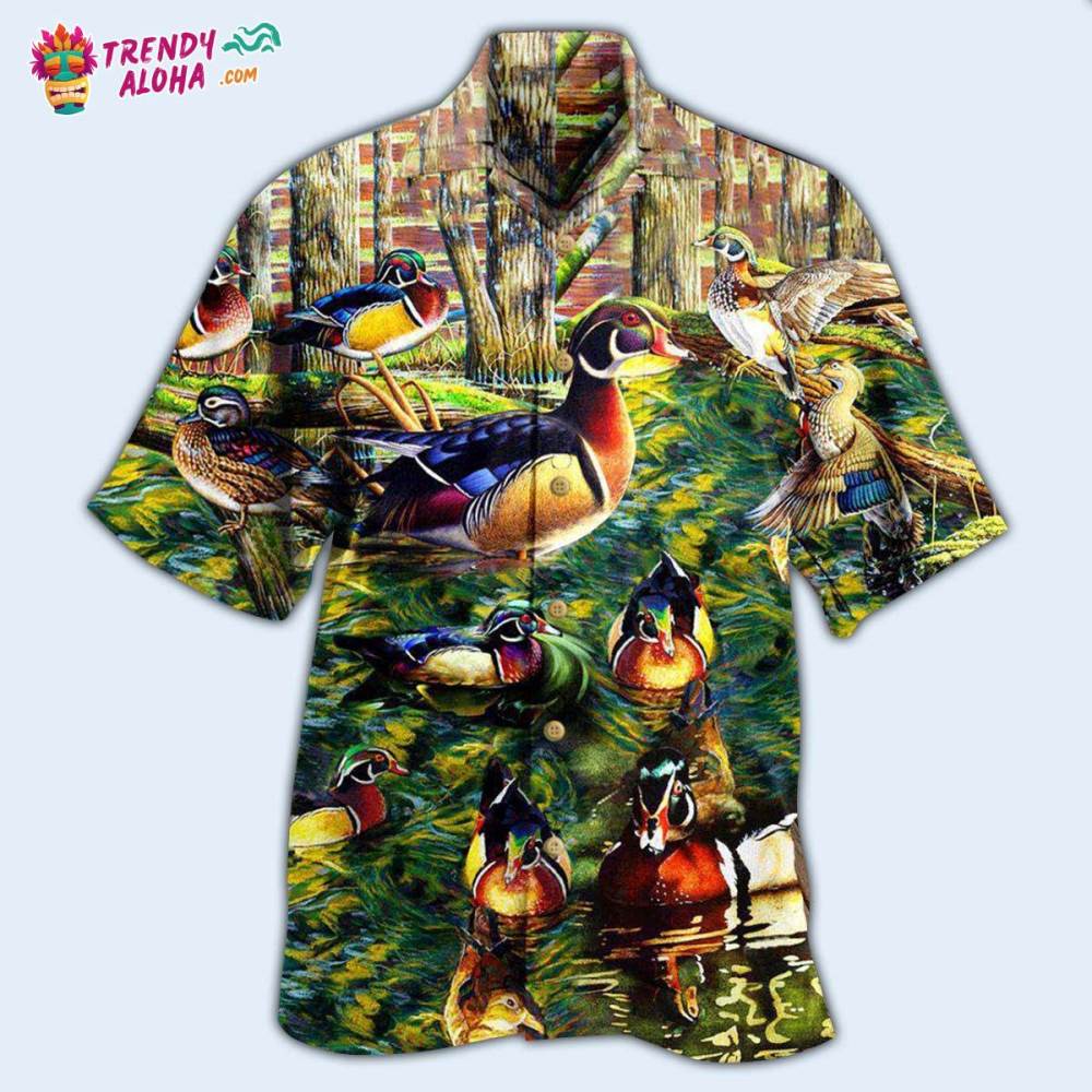 Duck Welcome To The Duck Side Hawaiian Shirt – Trendy Aloha