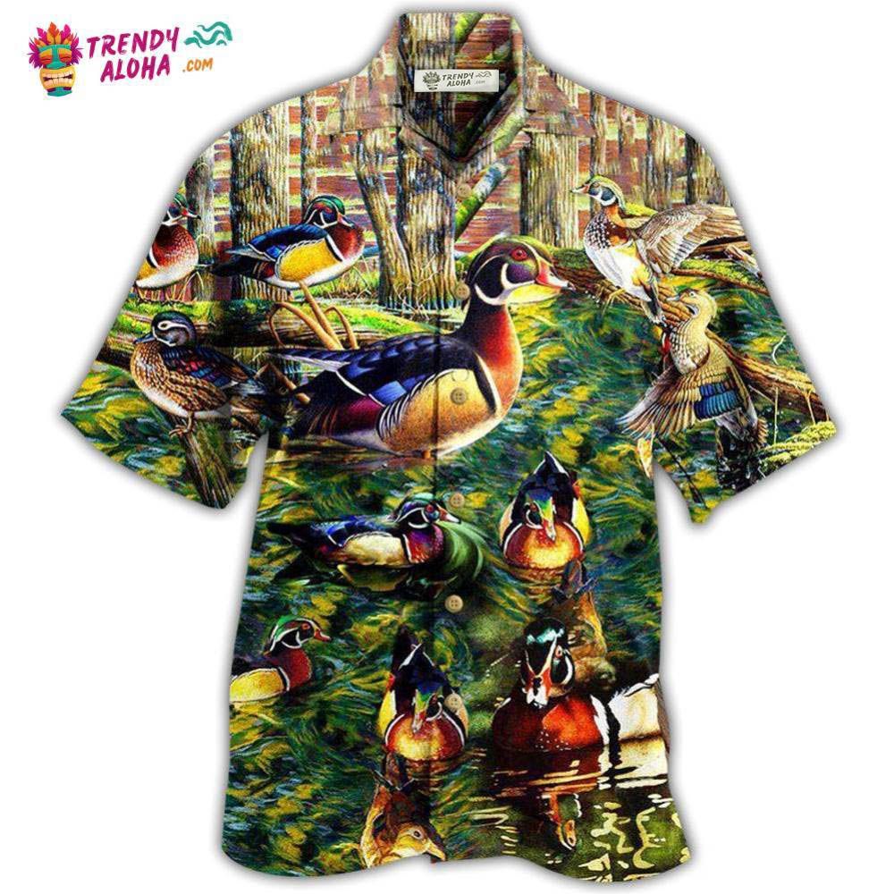 Duck Welcome To The Duck Side Hawaiian Shirt – Trendy Aloha Duck Welcome To The Duck Side Hawaiian Shirt – Trendy Aloha