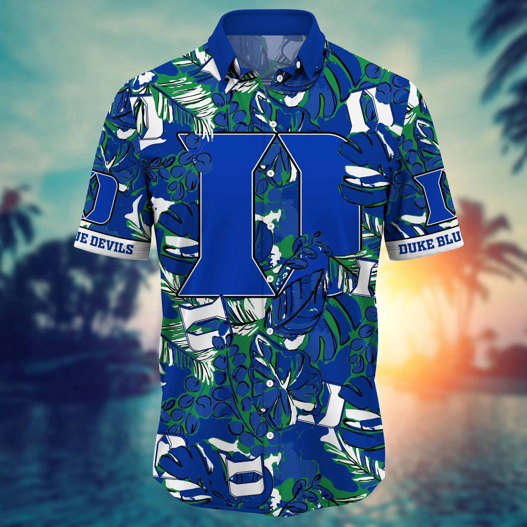 Duke Blue Devils NCAA Hawaiian Shirt Air Conditioning Aloha Shirt
