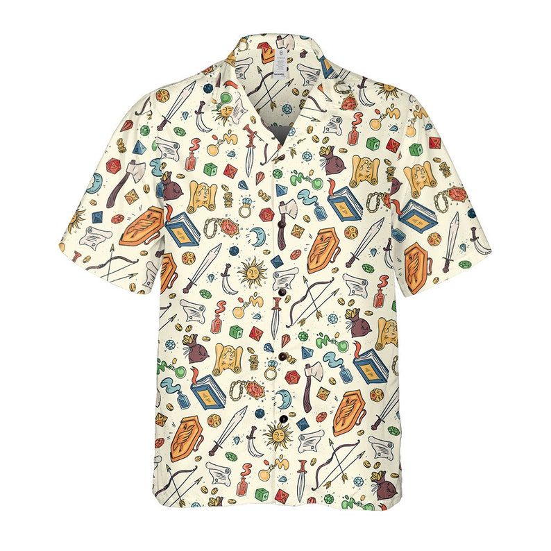 Dungeon And Dragon, Dnd Button Up, Dm Gift, Dungeon Master, D&D Items