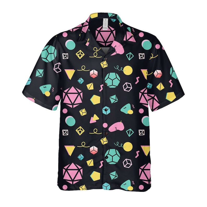 Dungeons And Dragons Button Up, Dungeons And Dragons Gift, Dungeon Master Gift