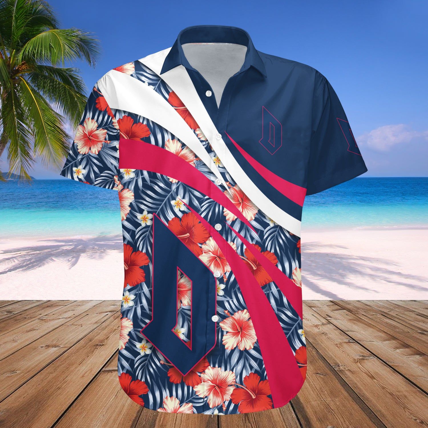Duquesne Dukes Hawaii Shirt Hibiscus Sport Style – NCAA
