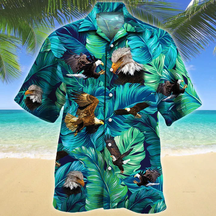 Eagle Lovers Gift Trendy Hawaiian Shirt, Eagle Aloha Shirt, Summer Short Sleeve Hawaiian Aloha Shirt For Men, Women Eagle Lovers Gift Trendy Hawaiian Shirt, Eagle Aloha Shirt, Summer Short Sleeve Hawaiian Aloha Shirt For Men, Women