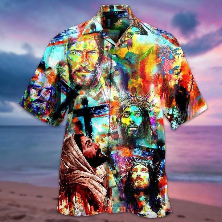 Easter Christians White Art Hawaiian Shirt