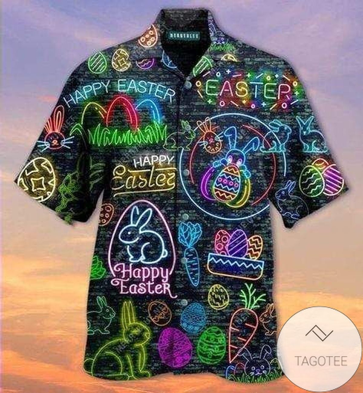 Easter is Coming Themed Unique Design Hawaiian Shirt