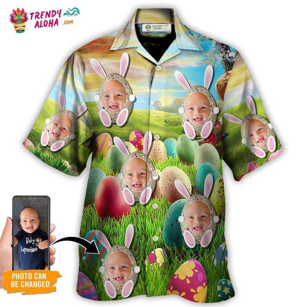 Easter This Is My Easter Shirt Bunny Cute Custom Photo – Hawaiian Shirt – Personalized Photo Gifts Hawaiian Shirt – Trendy Aloha Easter This Is My Easter Shirt Bunny Cute Custom Photo – Hawaiian Shirt – Personalized Photo Gifts Hawaiian Shirt – Trendy Aloha