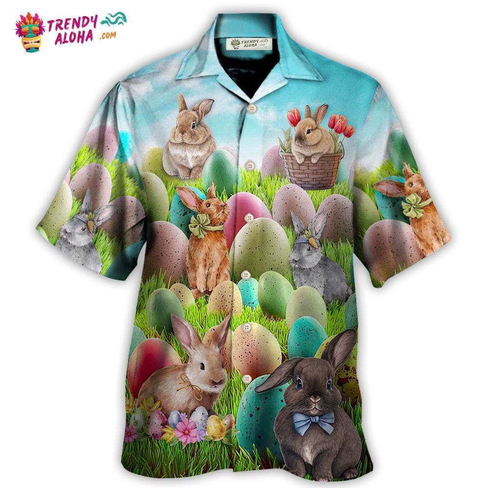 Easter This Is My Easter Shirt Rabbit Funny Happy Easter Hawaiian Shirt – Trendy Aloha Easter This Is My Easter Shirt Rabbit Funny Happy Easter Hawaiian Shirt – Trendy Aloha