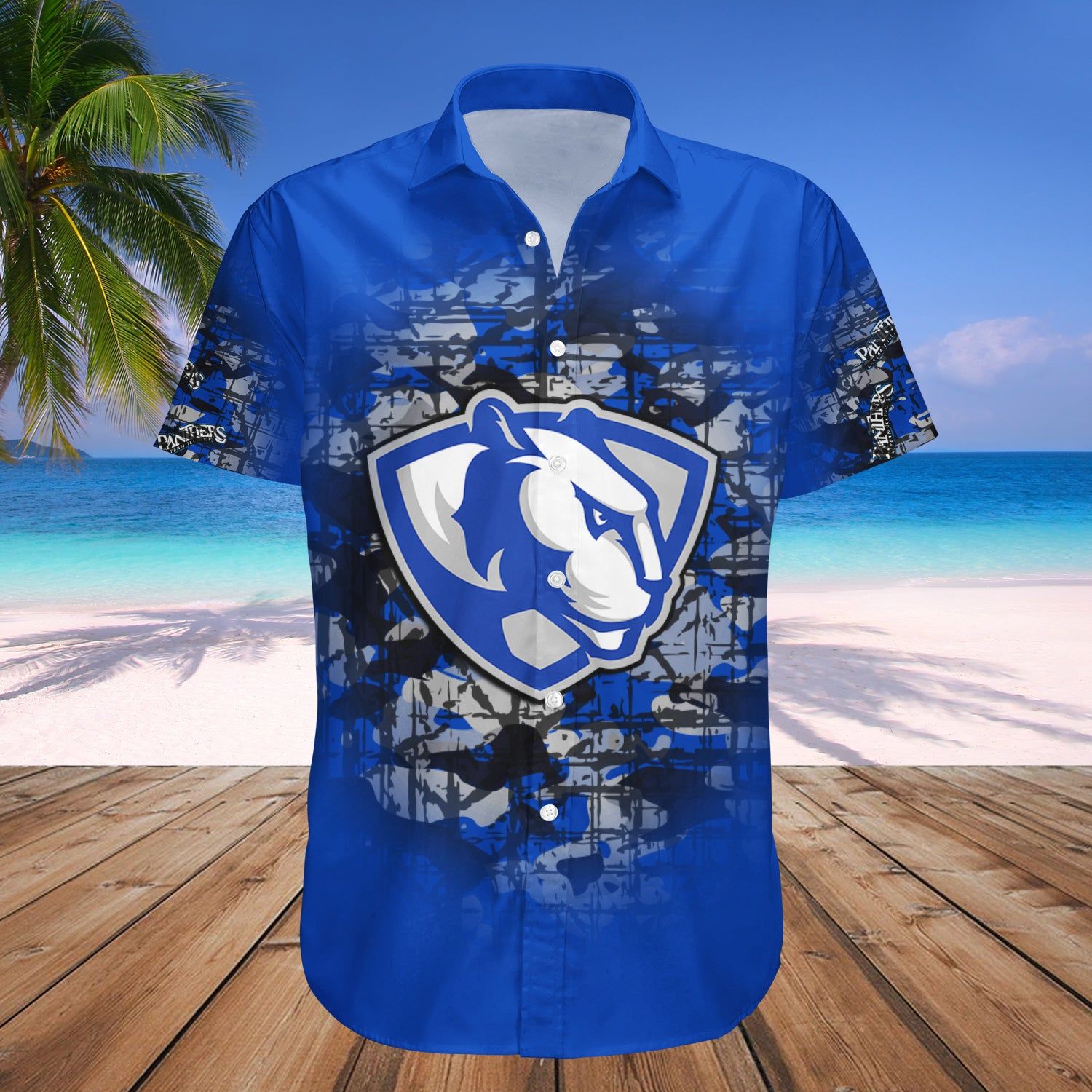 Eastern Illinois Panthers Hawaii Shirt Camouflage Vintage – NCAA