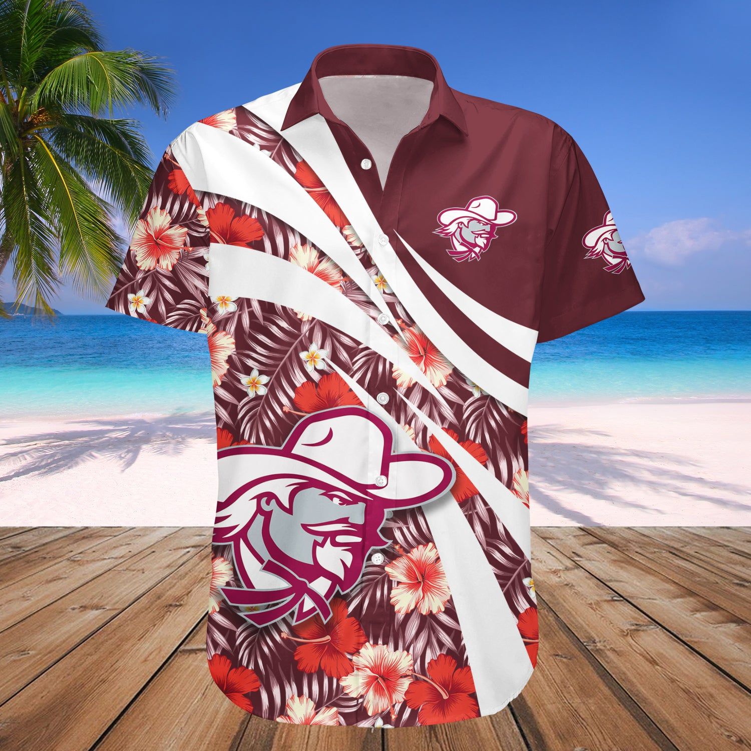 Eastern Kentucky Colonels Hawaii Shirt Hibiscus Sport Style – NCAA