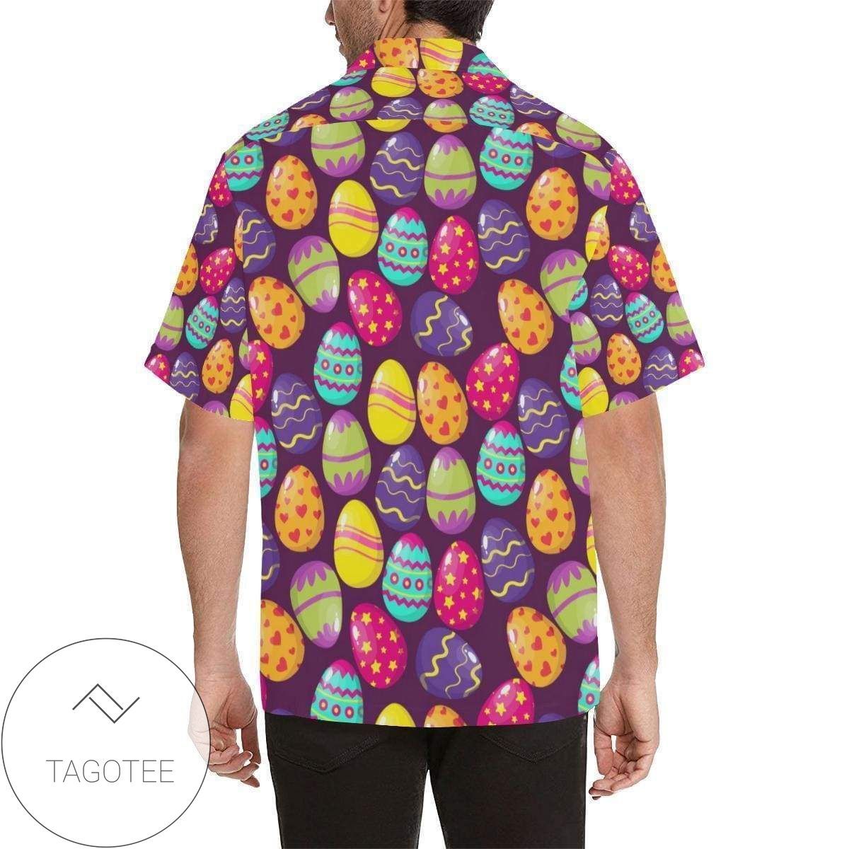 Easter’s Colorful Patterns Dancing on Premium Hawaiian Shirt