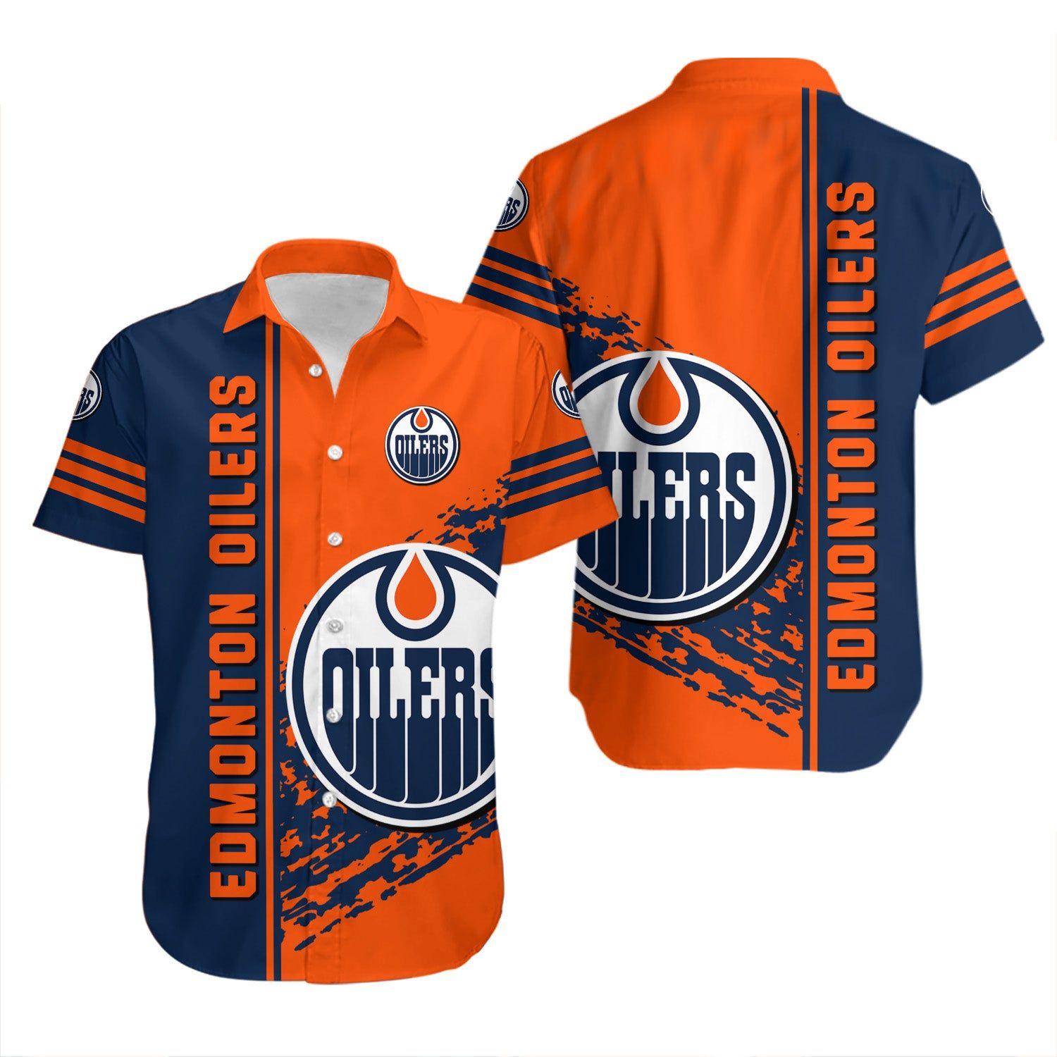 Edmonton Oilers Hawaiian Shirts Trendy Aloha