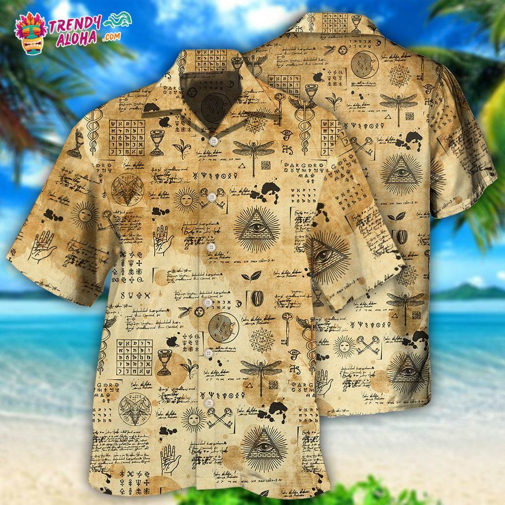 Egypt Alchemy Egypt In The Art Hawaiian Shirt – Trendy Aloha