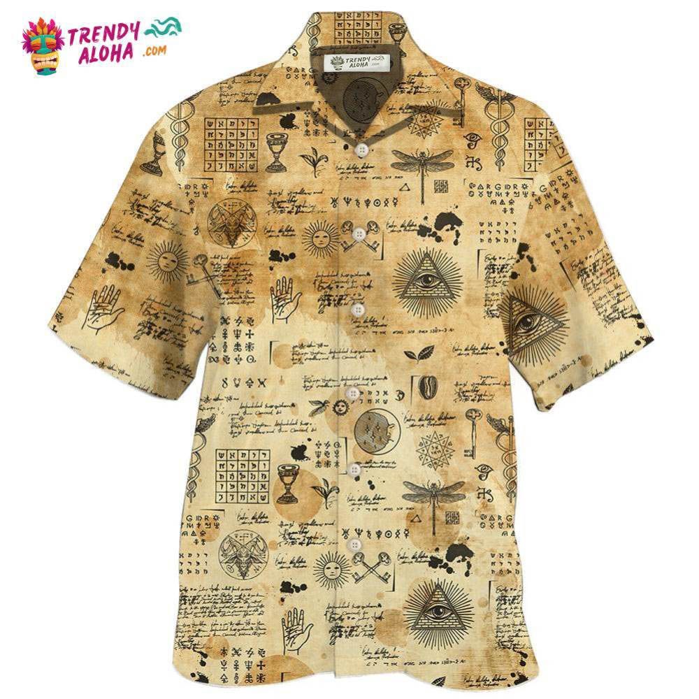 Egypt Alchemy Egypt In The Art Hawaiian Shirt – Trendy Aloha Egypt Alchemy Egypt In The Art Hawaiian Shirt – Trendy Aloha