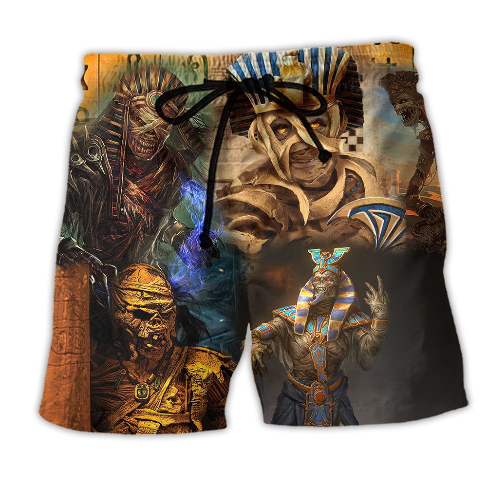 Egypt Amazing Mummy Vintage Trendy Aloha Hawaiian Beach Shorts Egypt Amazing Mummy Vintage Trendy Aloha Hawaiian Beach Shorts