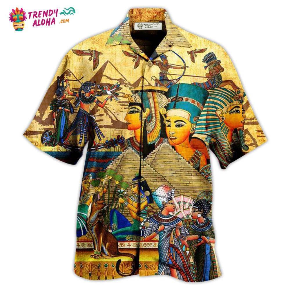 Egypt King Amazing Hawaiian Shirt – Trendy Aloha Egypt King Amazing Hawaiian Shirt – Trendy Aloha