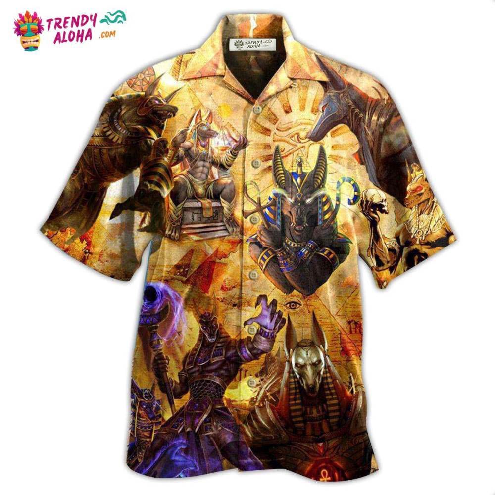 Egypt The Egyptian God Anubis Hawaiian Shirt – Trendy Aloha