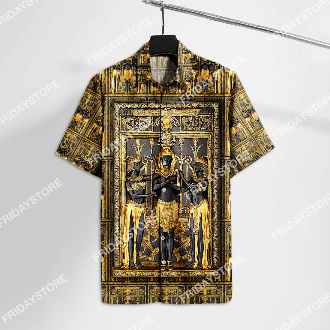Egyptian Hawaiian Shirt Pharaoh Hawaii Tshirt Awesome Egyptian Aloha Shirt
