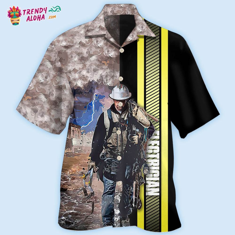 Electrician Cool Hawaiian Shirt – Trendy Aloha