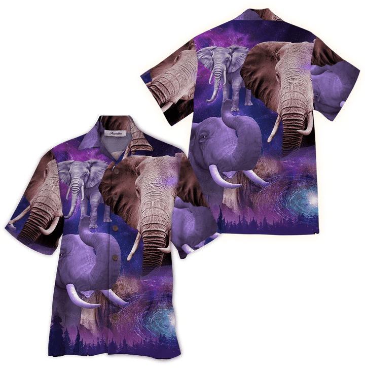Elephant Trendy Hawaiian Shirt