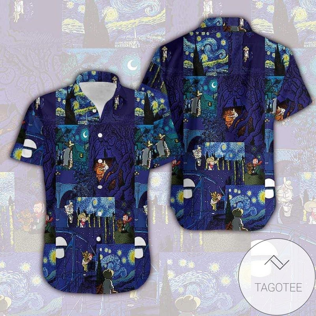 Emanating Life Throug Art on a Colorful Hawaiian Shirt