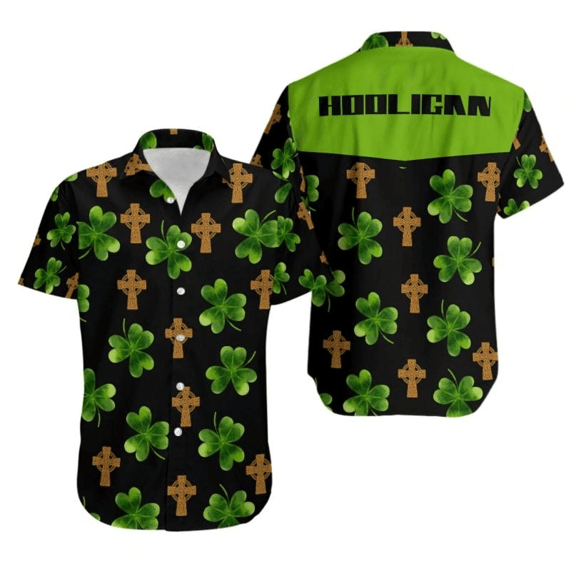 Emerald Isle Vibes: St. Patrick’s Day Hawaiian Shirt