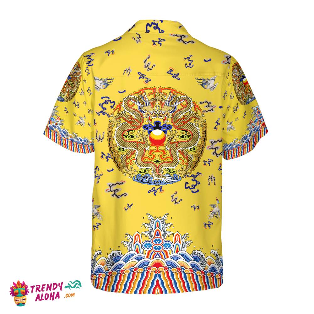 Emperor Chinese Dragons Royalty Hawaiian Shirt