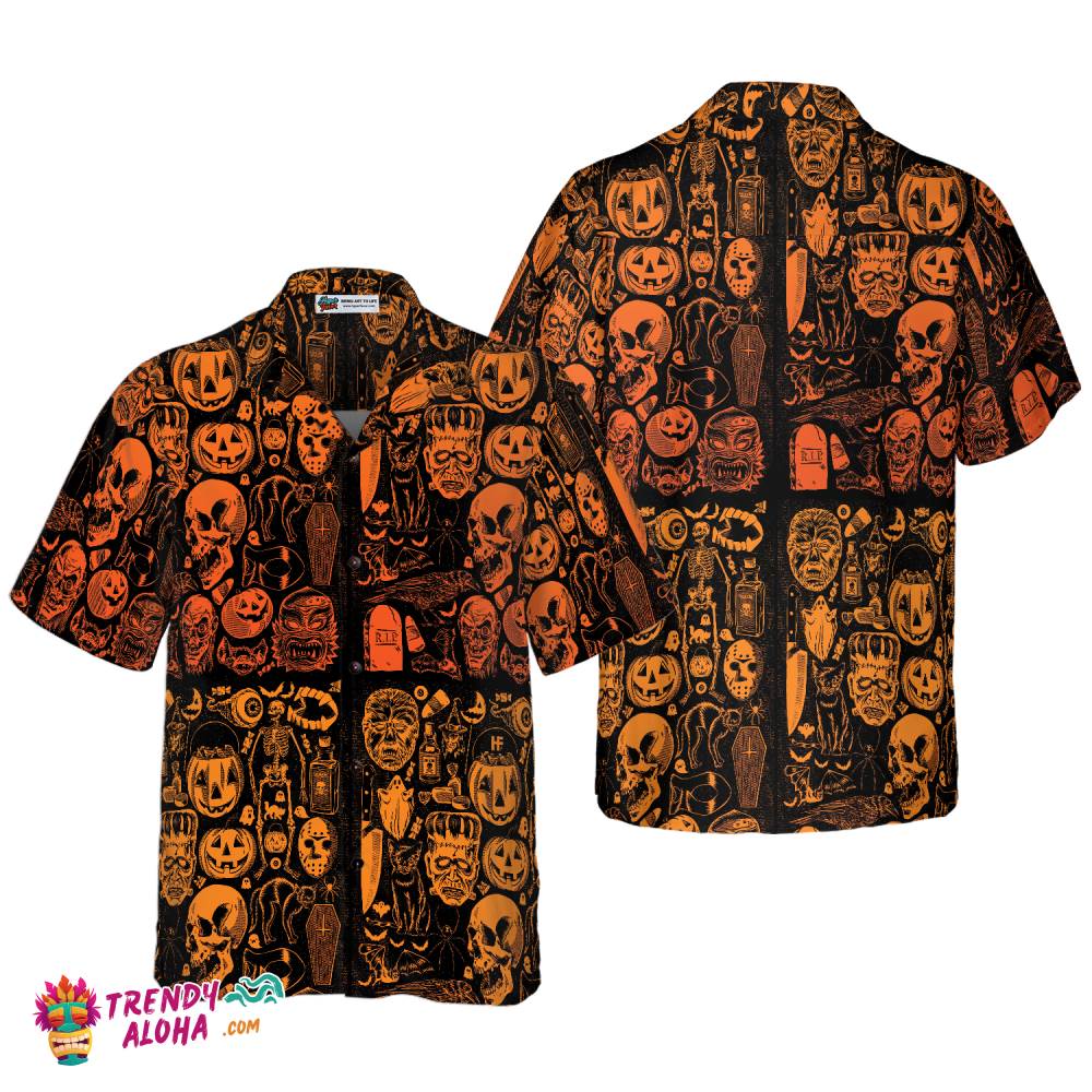 Everyday Is Halloween For Real Hawaiian Shirt