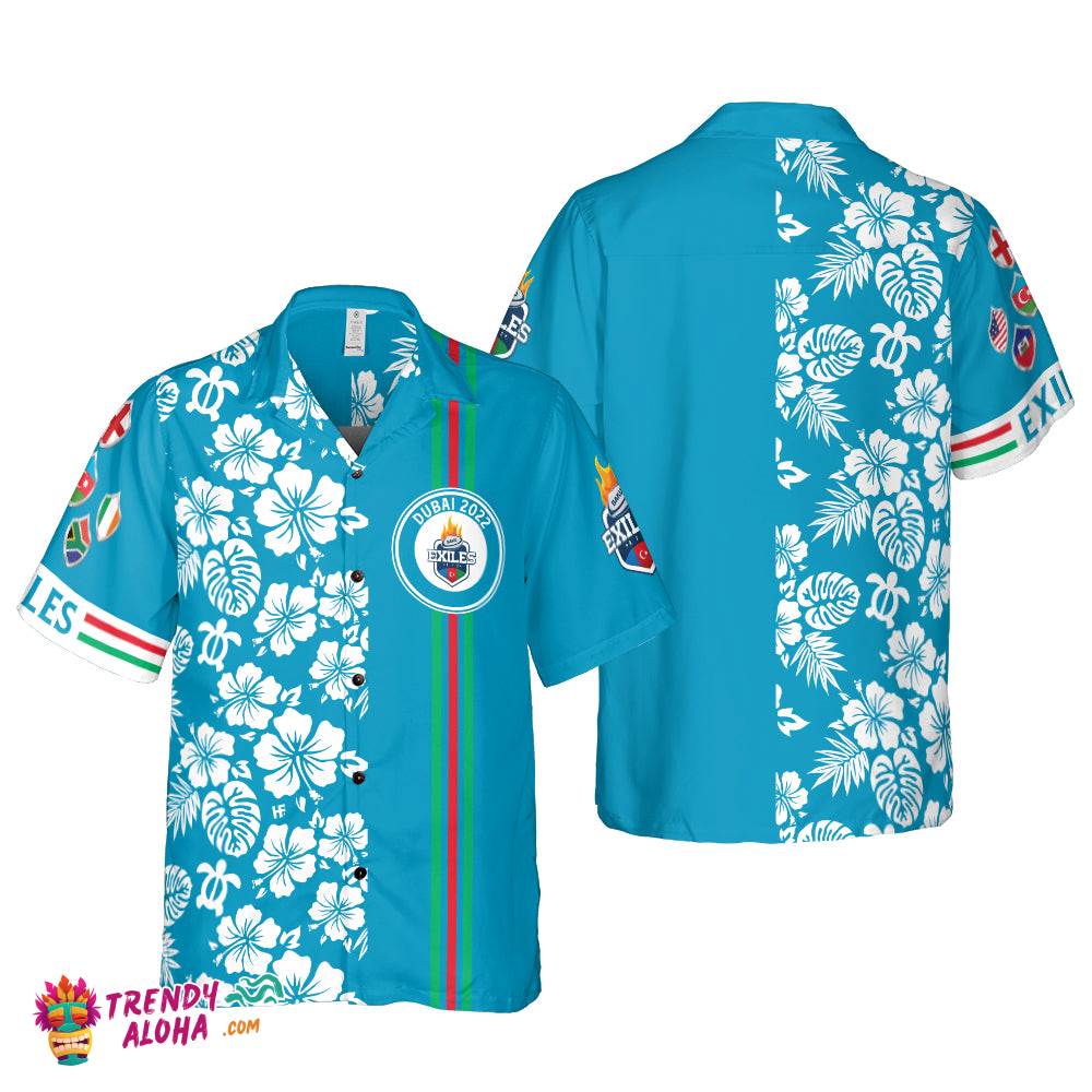Exiles Logo Hawaiian Shirt
