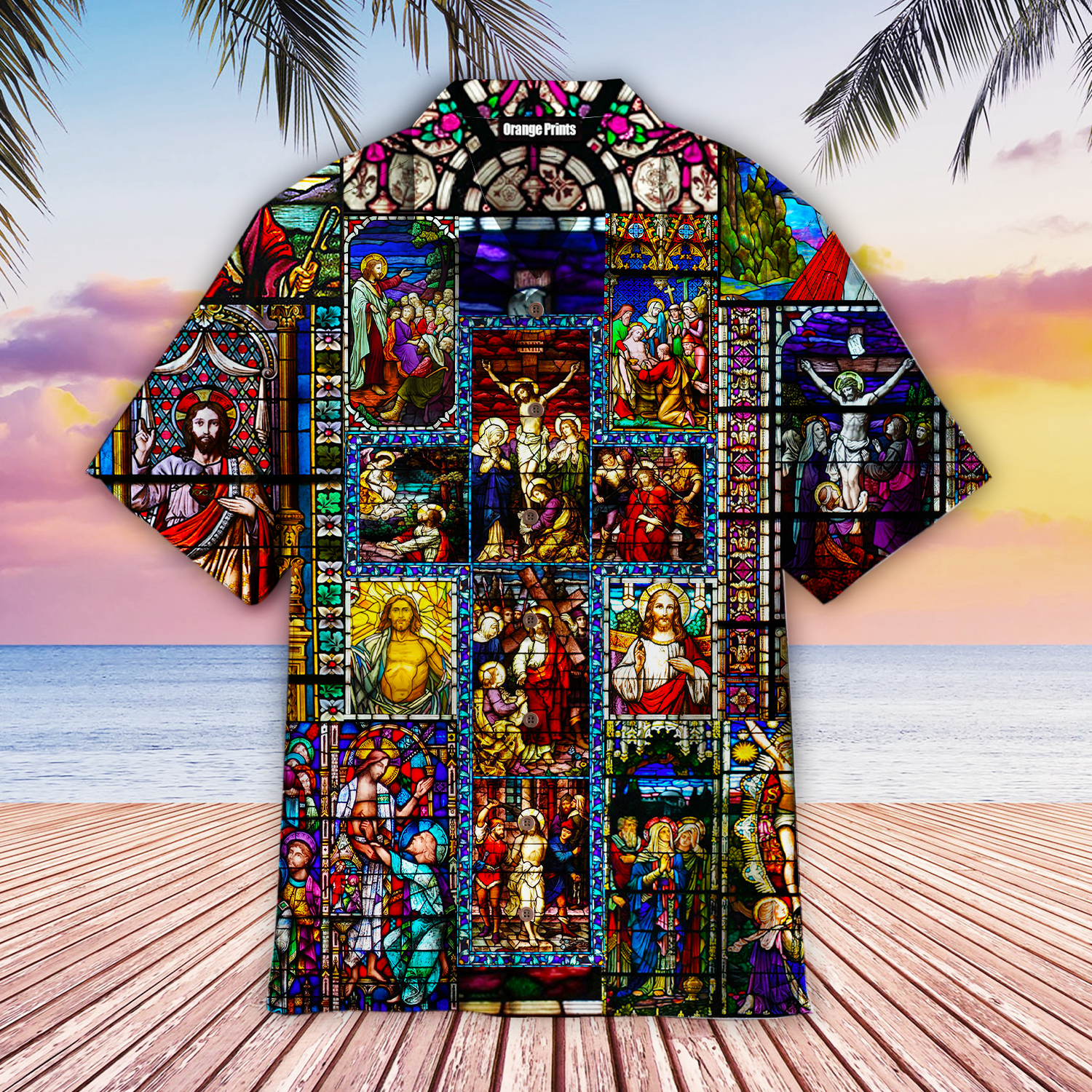 Faith Over Fear Jesus Aloha Hawaiian Shirts For Men And Women |