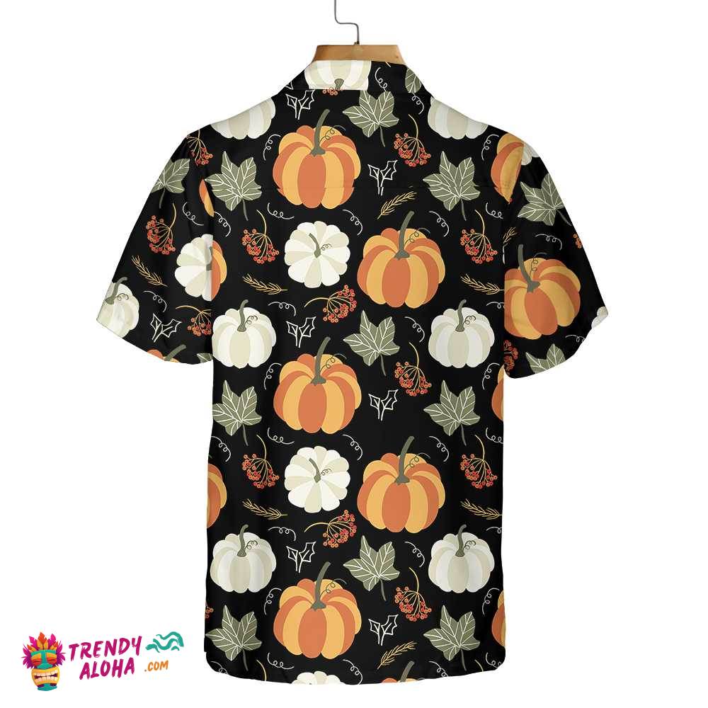 Fall Pumpkin Thanksgiving Hawaiian Shirt, Funny Thanksgiving Shirt, Unique Thanksgiving Gift Ideas