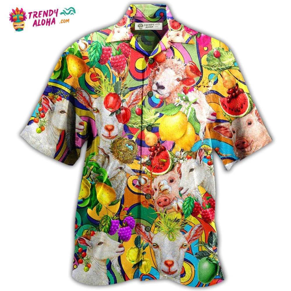 Farm Animals Awesome Family Hawaiian Shirt – Trendy Aloha Farm Animals Awesome Family Hawaiian Shirt – Trendy Aloha