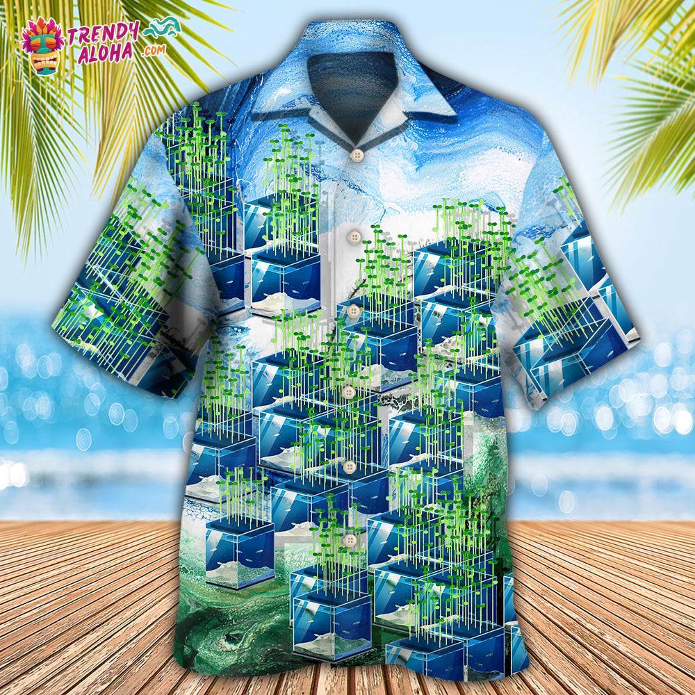 Farm Aquaponics – The Future Farm Hawaiian Shirt – Trendy Aloha