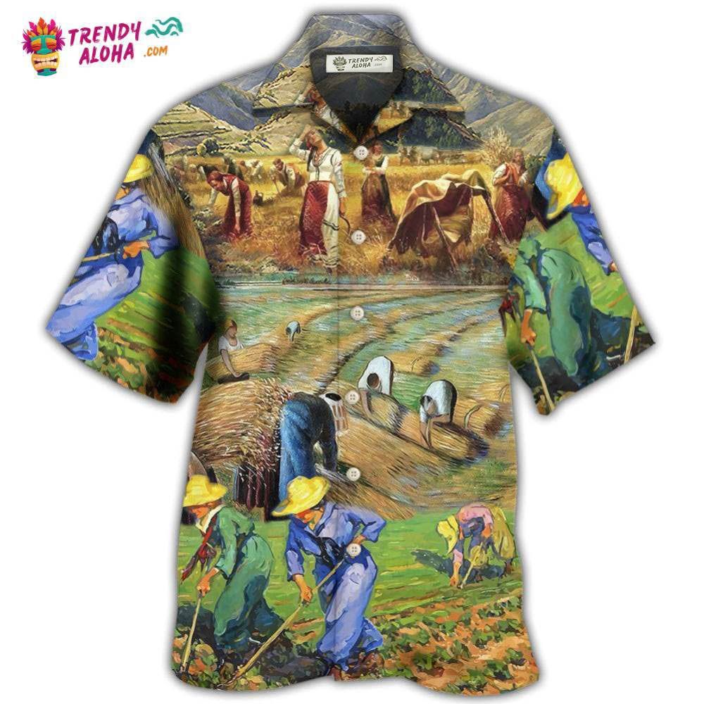 Farm Art Village Mountain Hawaiian Shirt – Trendy Aloha Farm Art Village Mountain Hawaiian Shirt – Trendy Aloha