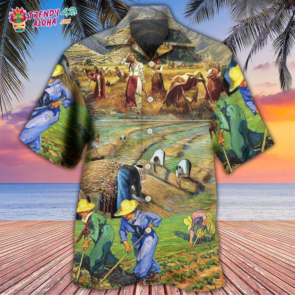 Farm Art Village Mountain Hawaiian Shirt – Trendy Aloha