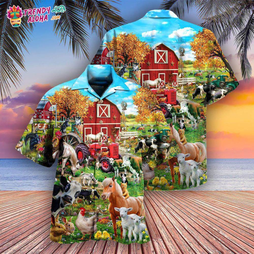 Farm Better On The Farm Cool Hawaiian Shirt – Trendy Aloha
