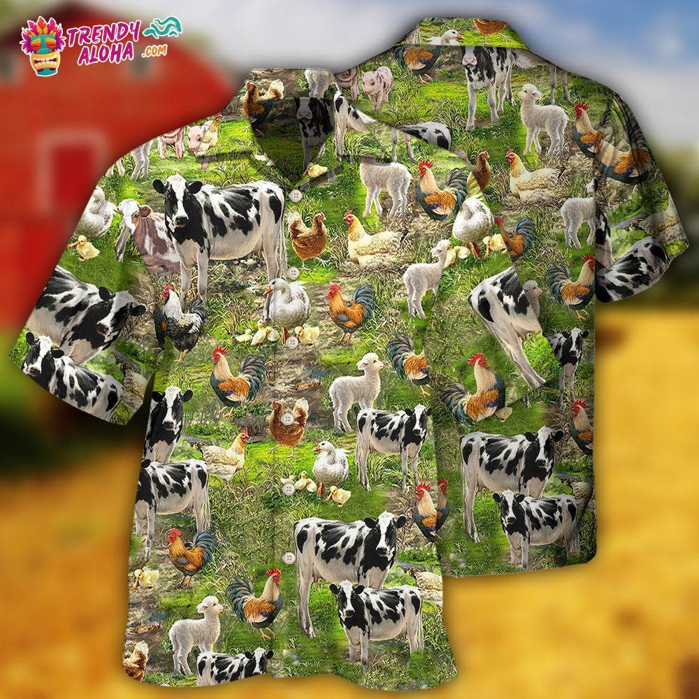 Farm Life Table Fresh Hawaiian Shirt – Trendy Aloha