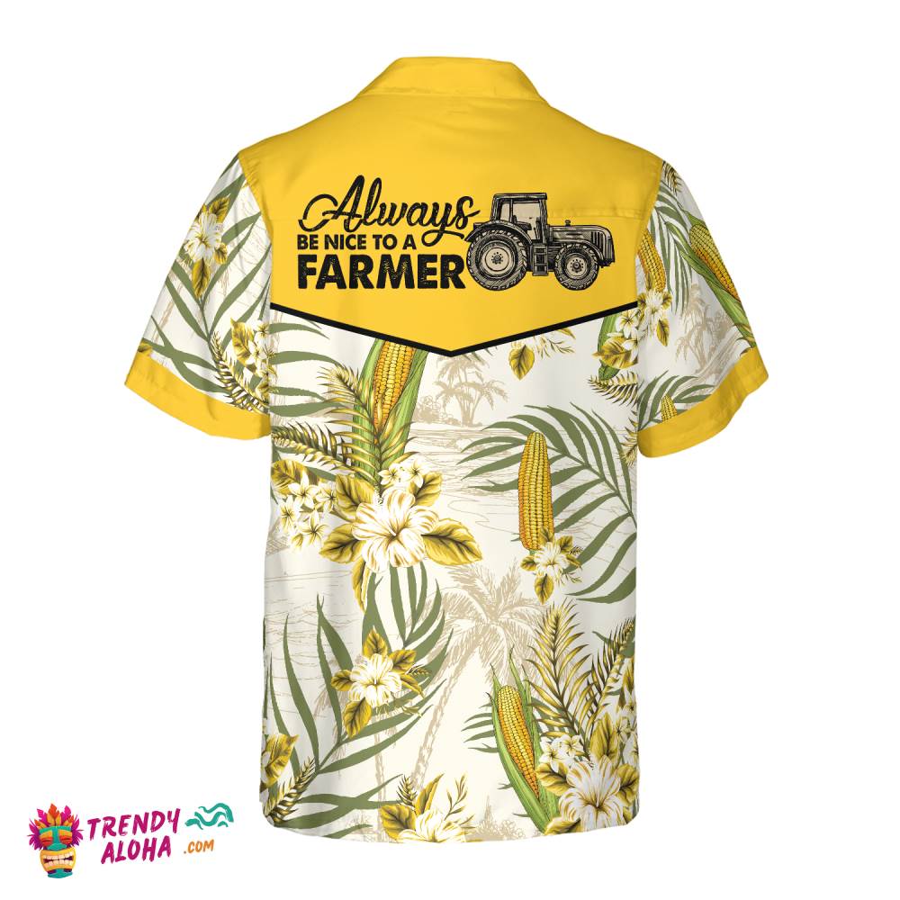 Farmer Corn Hawaiian Shirt