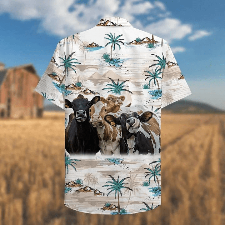 Farmer Cow Home Is Where My Cows Are Trendy Hawaiian Shirt
