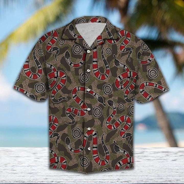 Felacia Aboriginal Snake Unisex Hawaiian Shirt Summer Gifts
