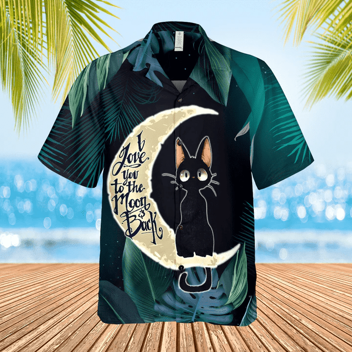 Feline Love Emphasized Hawaiian Shirt For Cat Devotees
