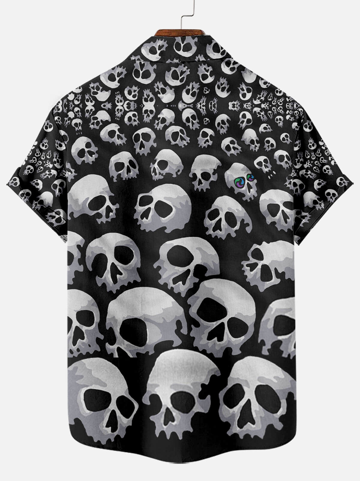 Feline Paradise: Hawaiian Kitten Stripe Men’s Shirt