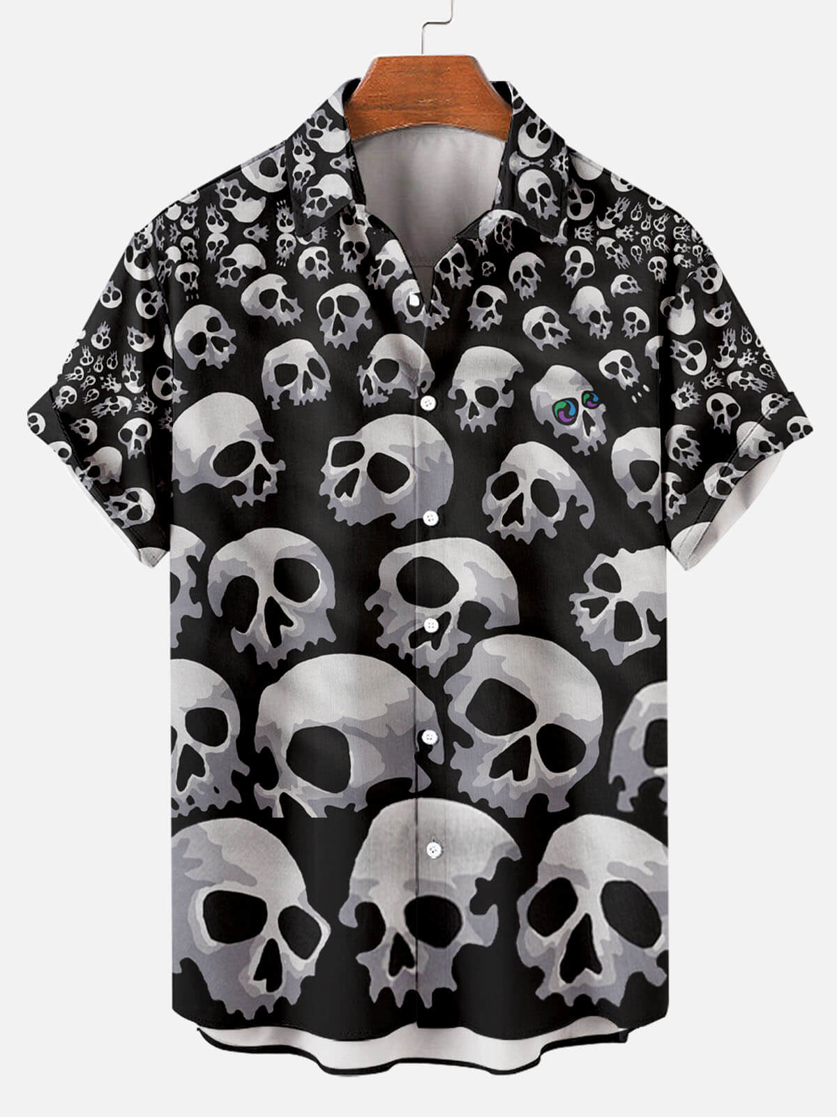 Feline Paradise: Hawaiian Kitten Stripe Men’s Shirt Feline Paradise: Hawaiian Kitten Stripe Men’s Shirt