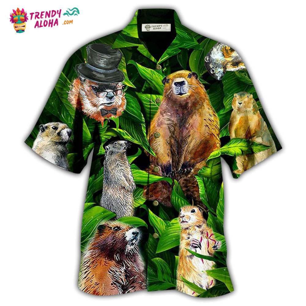 Ferret Animals Lovely Dovely Leaves Hawaiian Shirt – Trendy Aloha Ferret Animals Lovely Dovely Leaves Hawaiian Shirt – Trendy Aloha