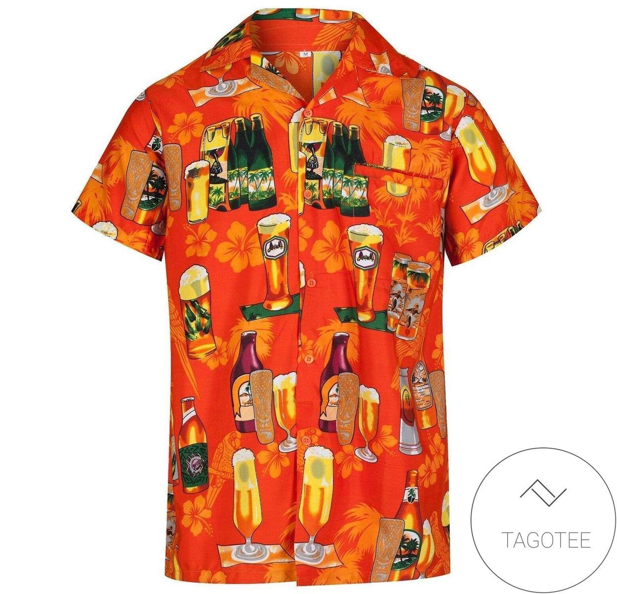 Find Enjoy Drinking Beer Multi Colors Hawaiian Shirts