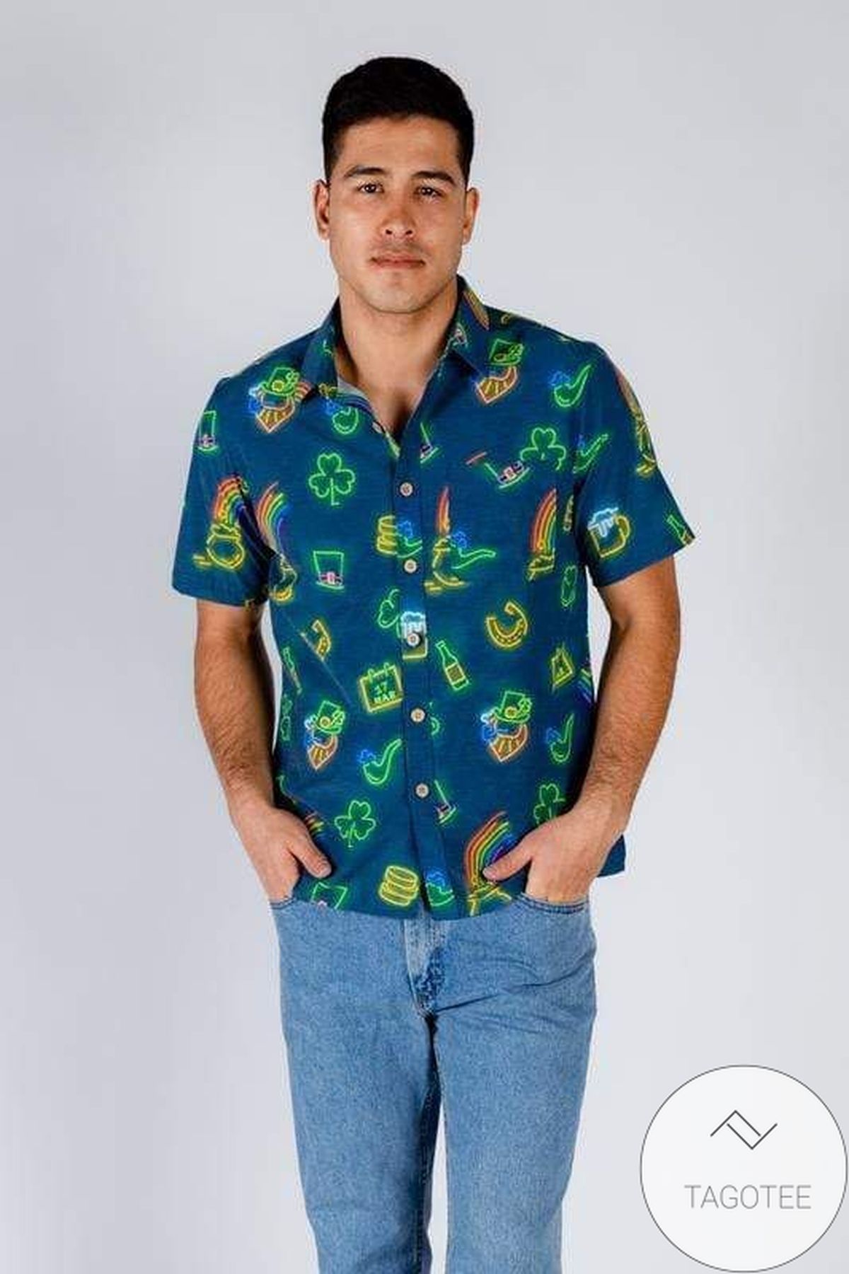 Find Hawaiian Shirts St Patricks Day Feeling Luckys