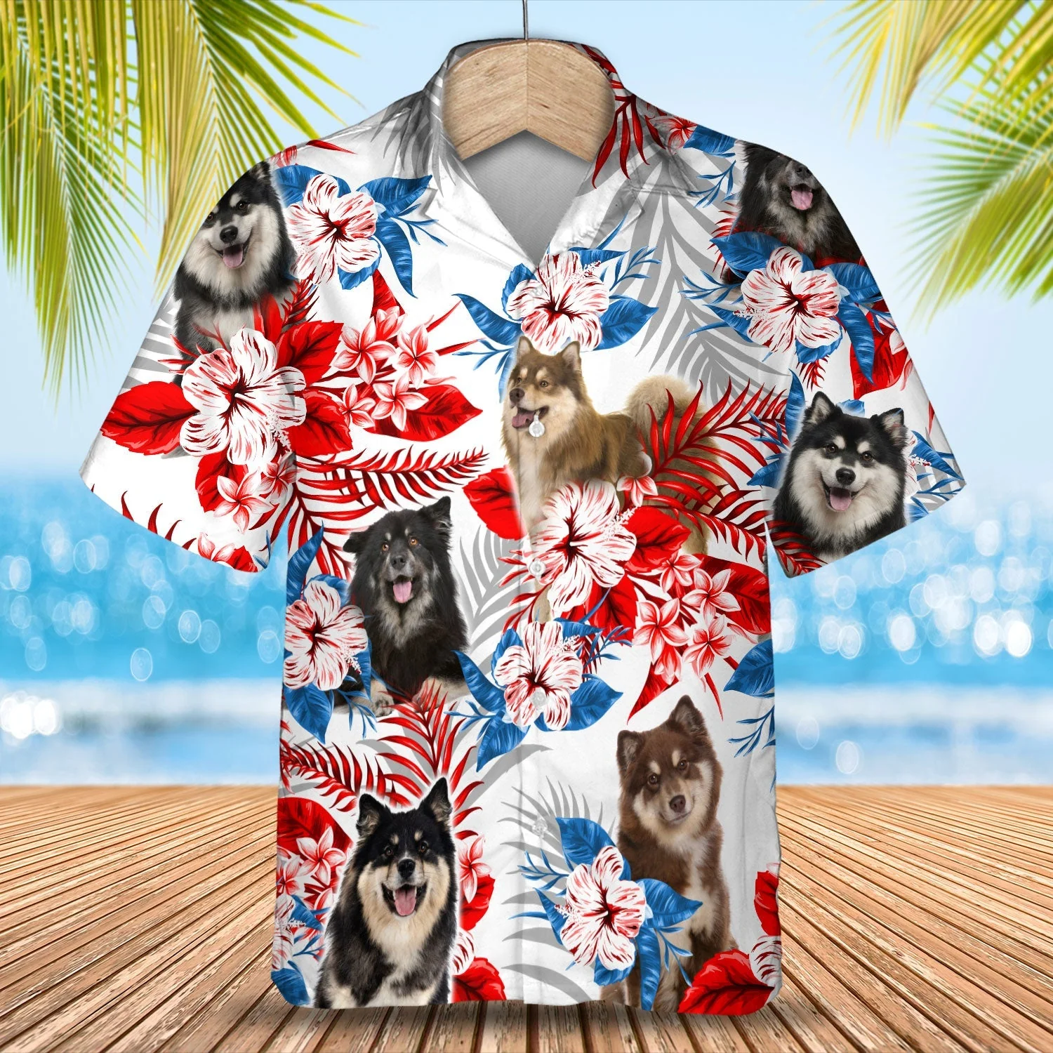 Finnish Lapphund Trendy Hawaiian Shirt – Gift For Summer, Summer Aloha Shirt, Trendy Hawaiian Shirt For Men And Women