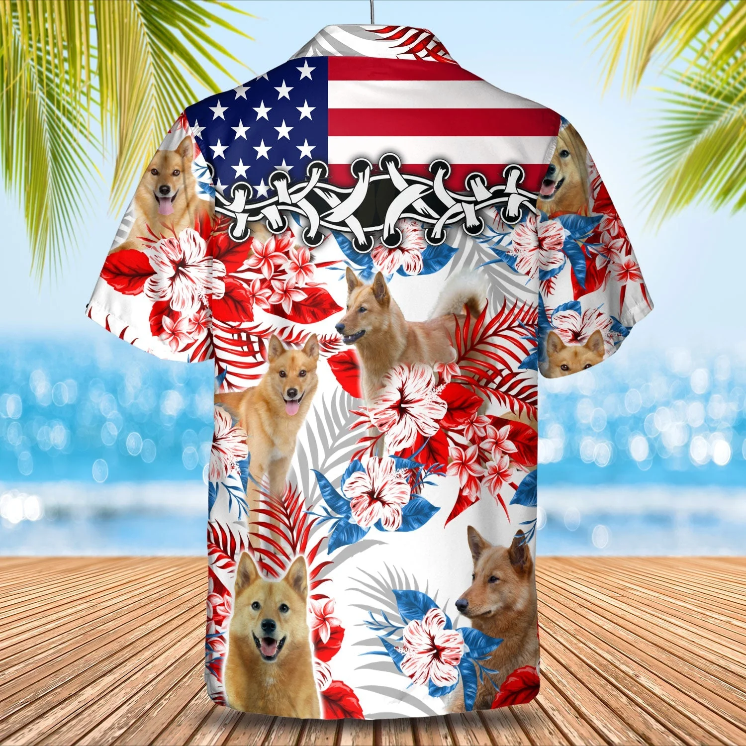 Finnish Spitz Trendy Hawaiian Shirt – Summer Aloha Shirt, Trendy Hawaiian Shirt For Men And Women