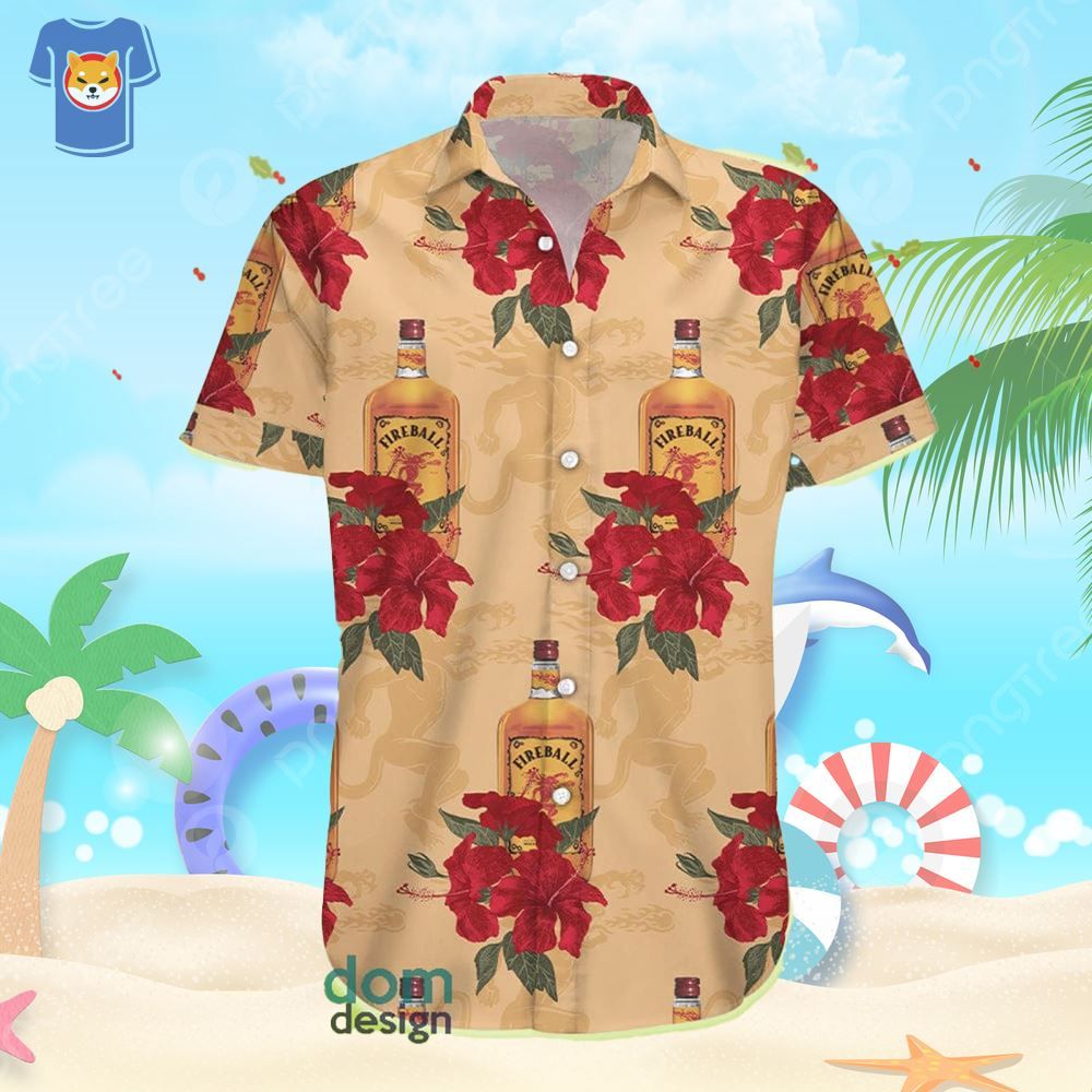 Fireball Flower Aloha Beach Gift Hawaiian Shirt For Men And Women Fireball Flower Aloha Beach Gift Hawaiian Shirt For Men And Women