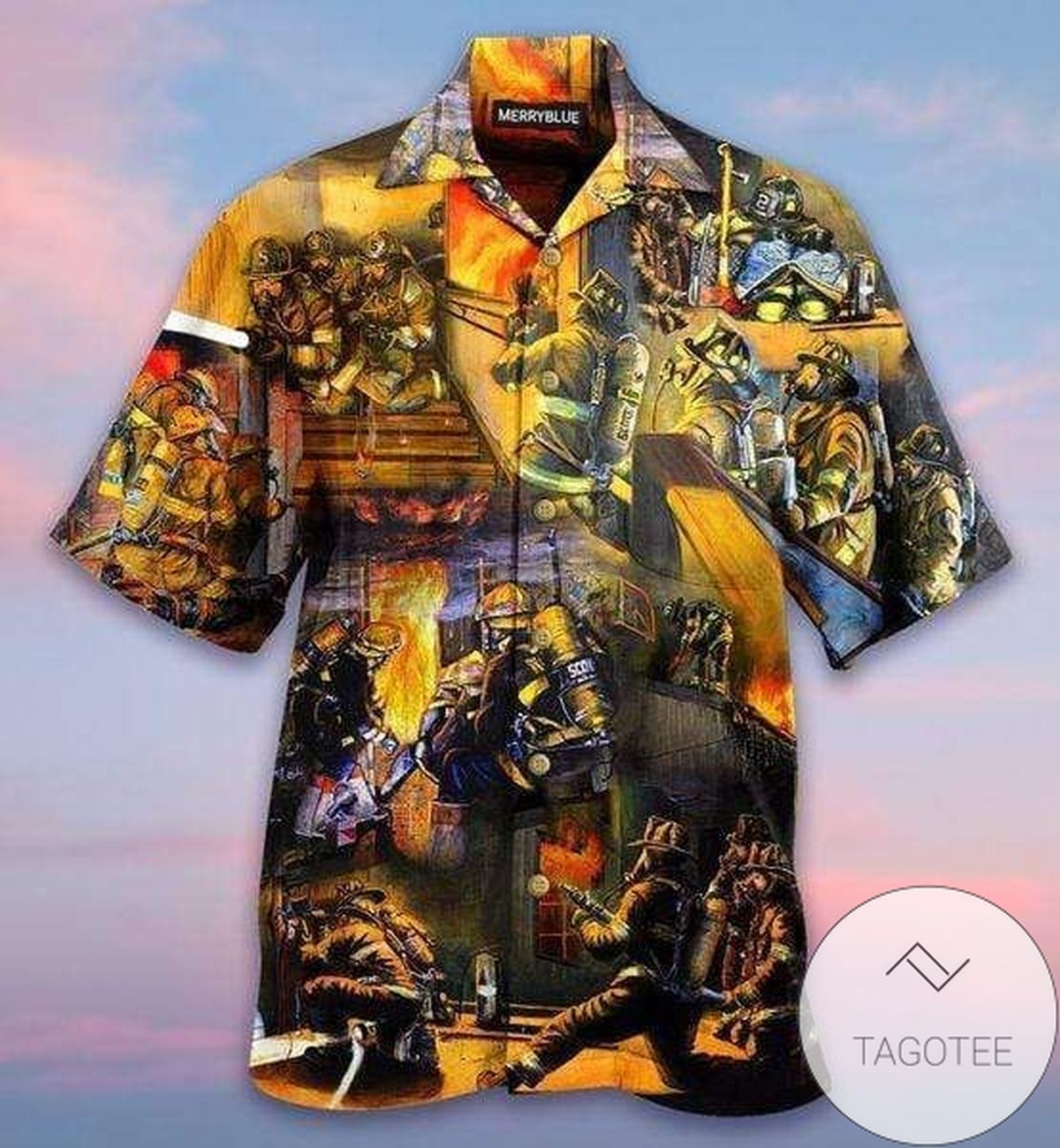 Firefighter Because Superhero Isnt Official Job Title Hawaiian Shirt