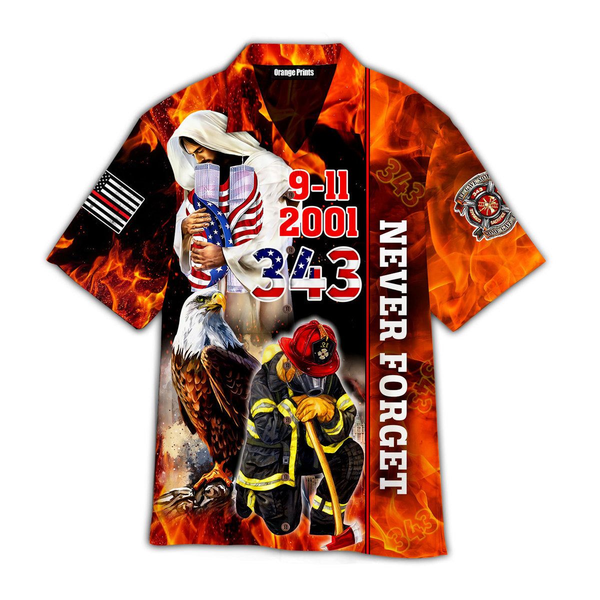 Firefighter God Jesus Bless 911 Day Never Forget Aloha Hawaiian Shirts For Men & For Women | Firefighter God Jesus Bless 911 Day Never Forget Aloha Hawaiian Shirts For Men & For Women |